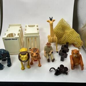 FISHER PRICE ADVENTURE PEOPLE WILD ANIMAL SAFARI Accessories Animals Man